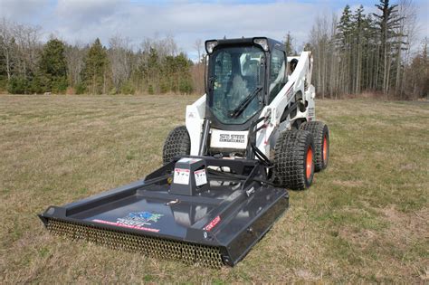 skid steer brush shark|brush shark attachments.